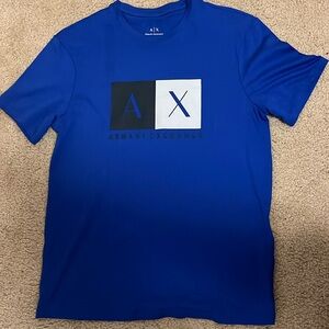 Extra Small Blue Armani Exchange T-Shirt.